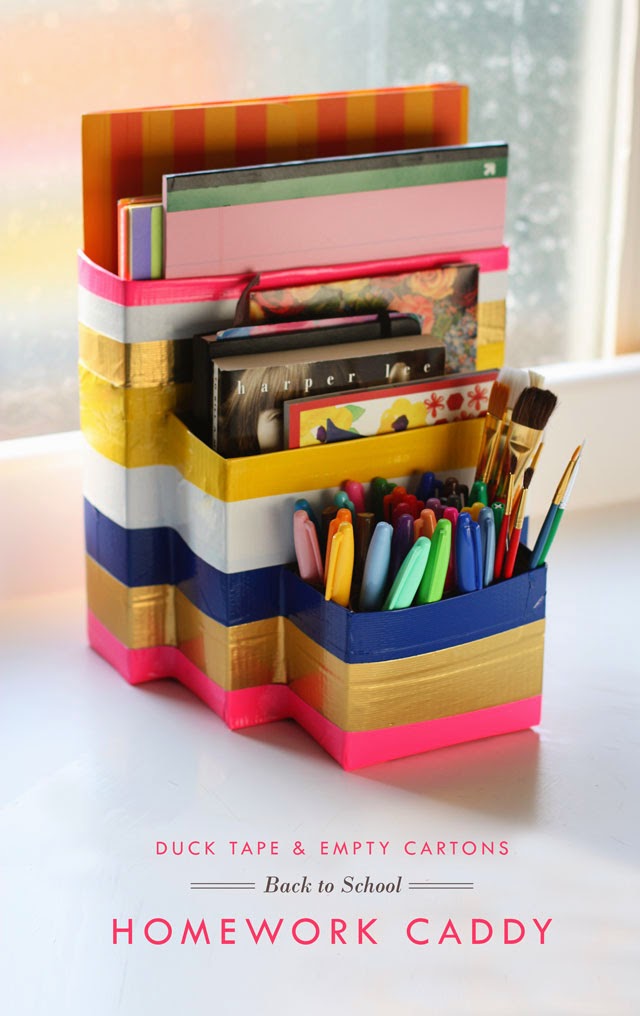 duck tape organizer