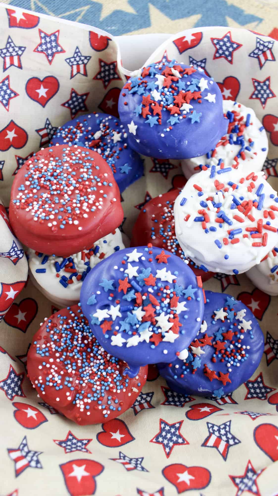 Patriotic Nutella RITZ S'mores