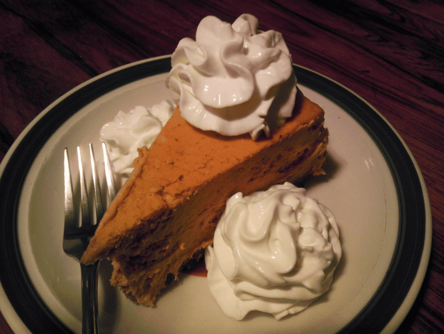 pumpkin cheesecake